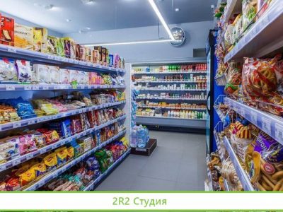Продуктовый магазин в проходимом месте
