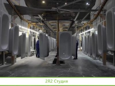 Производство акриловых ванн