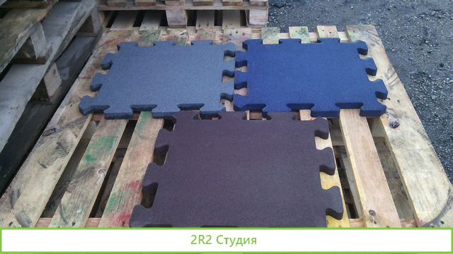 Производство плитки из резиновой крошки