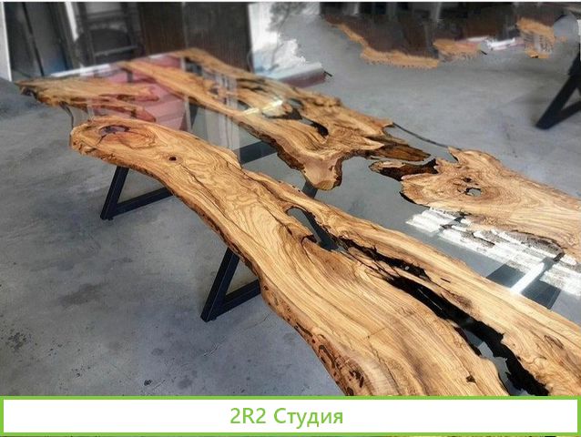 Производство Столов из эпоксидной смолы