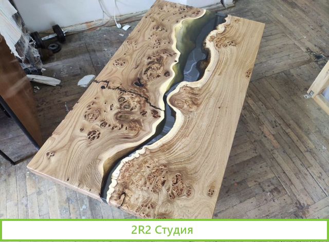 Производство Столов из эпоксидной смолы