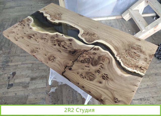 Производство Столов из эпоксидной смолы