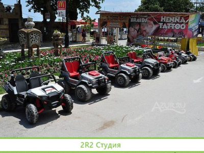 Прокат детских электромобилей 2 точки чкалова 32а