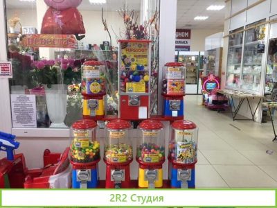 Сеть вендинговых механических автоматов