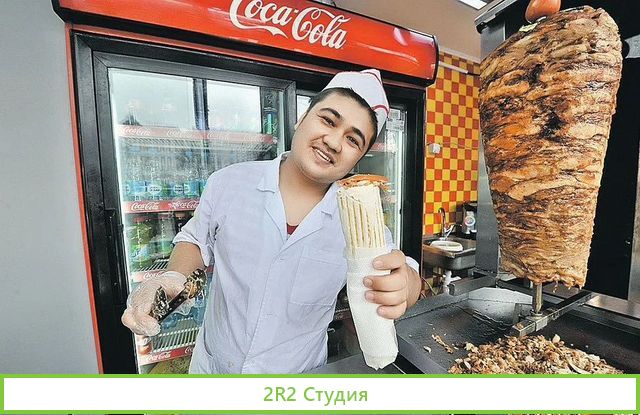 Шашлычная и шаурма павильон