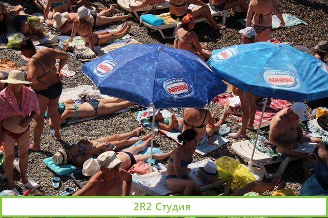 Шашлычная на входе пляжа в Адлере,2022