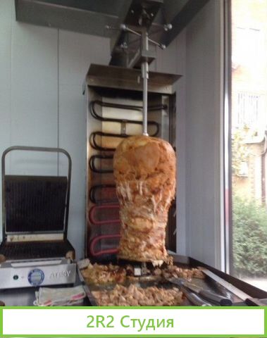 Шаверма с удачной локацией