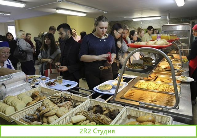 Столовая на левом берегу / Доход 300000