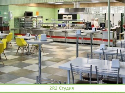 Столовая рядом с метро, постоянные клиенты