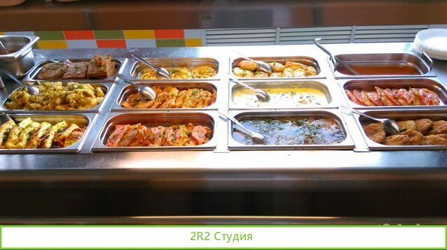 Столовая рядом с метро пр Просвещения