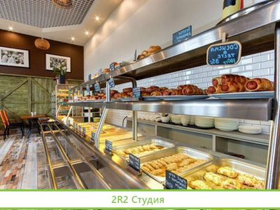Столовая с пекарным цехом и с двумя точками сбыта