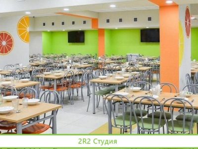 Столовая в бц у станции метро Сенная