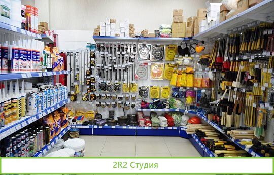 Строительный магазин на улице Седова