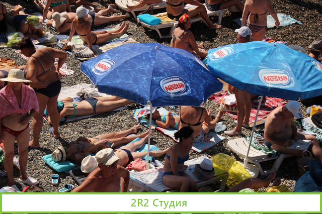 Сувлачная на пляже в Адлере, 2022