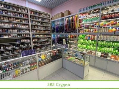 Табачный магазин на проходной улице