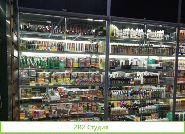 Табачный магазин в спальном районе