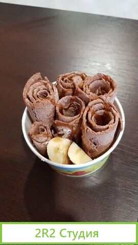 Тайское жареное мороженое