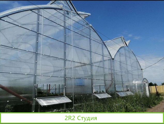 Теплица 500 кв.м. рядом с поселком Ленина