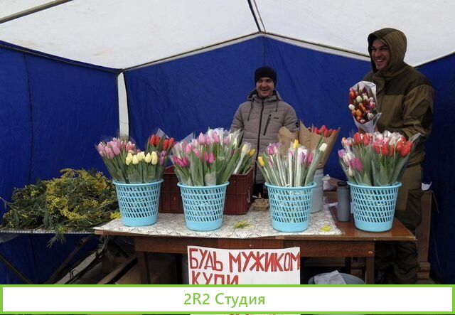 Точки на 8 марта и Тюльпаны под ключ