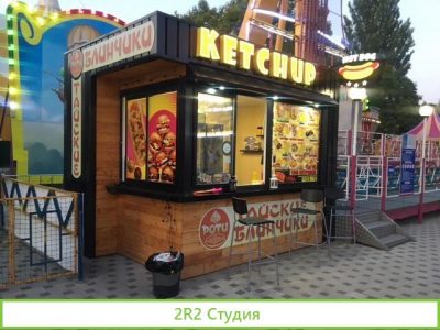 Торговый павильон без места