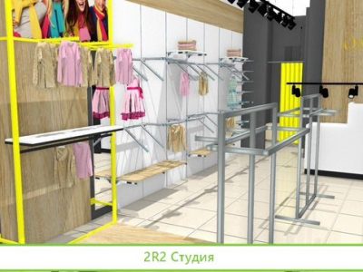 Торговое оборудование для магазина одежда