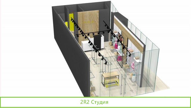 Торговое оборудование для магазина одежда