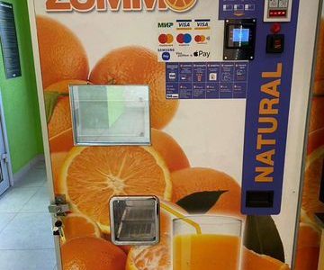 Вендинговые автомат по продаже свежевыжатого сока