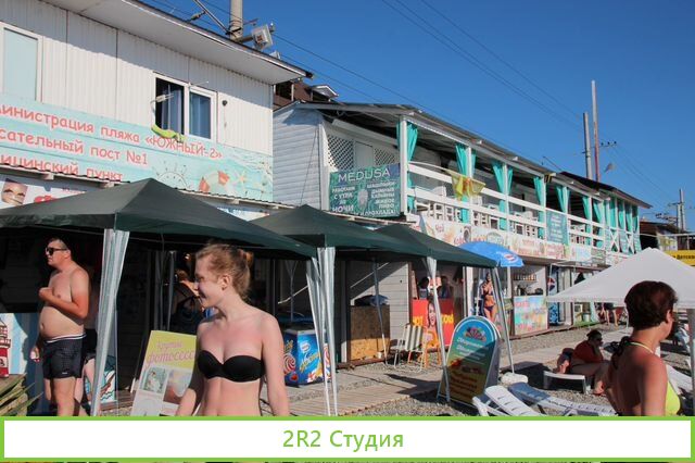 Веранда с мангалом на пляже, 2022