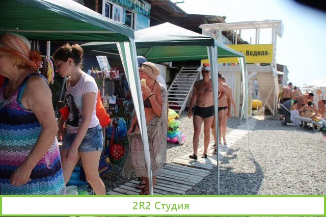 Веранда с мангалом на пляже, 2022