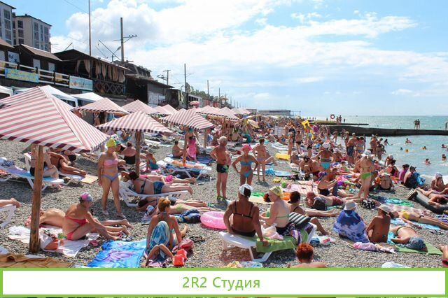 Веранда с мангалом на пляже, 2022