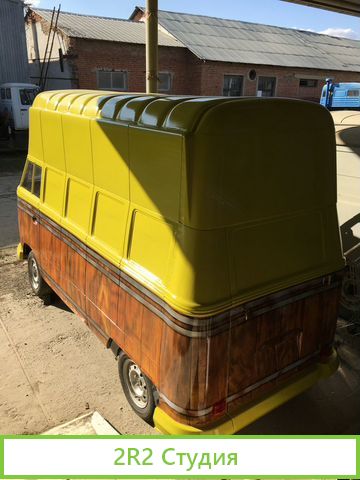 Яркие Ретро-Фудтраки VW